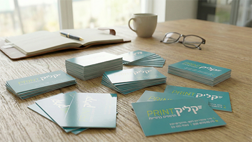 הדפסת כרטיסי ביקור