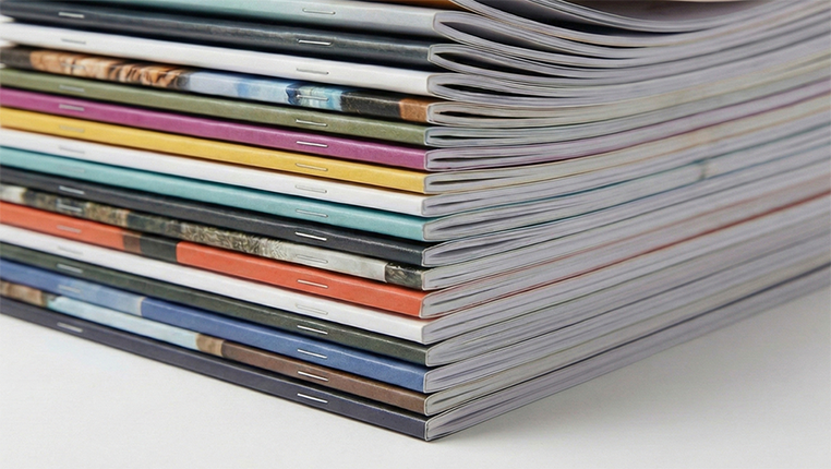 הדפסת חוברות סיכות - גב מרובע